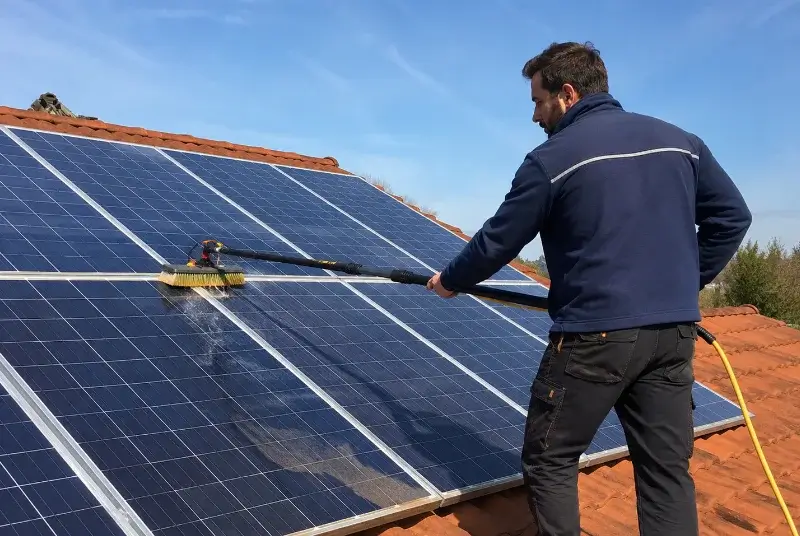 Nettoyage et entretien de panneaux solaires à Carquefou